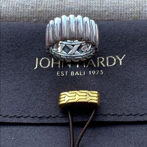 John Hardy Sterling Silver bedeg band. Fall 2010.